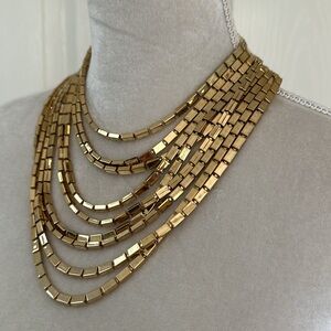 Gold inspired Chains Necklace